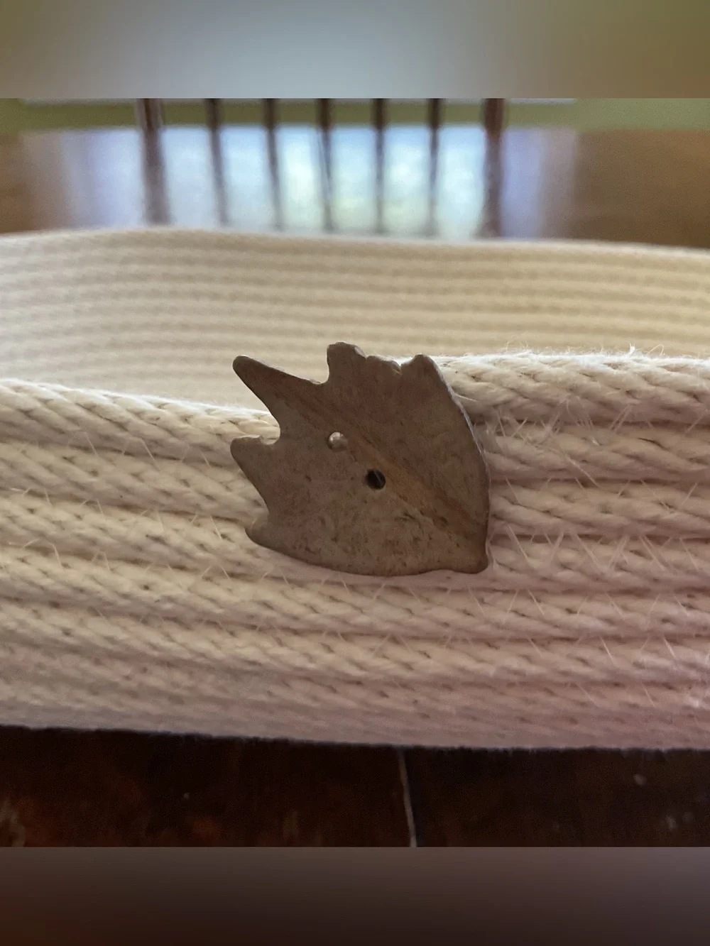 Large Handmade Cotton Rope Bowl – Oval Decorative Table Centerpiece